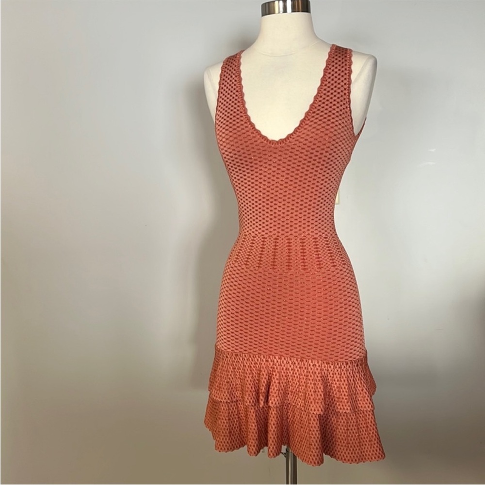 Ronny Kobo Collection Coral Mini Dress